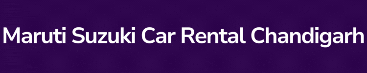 maruti suzuki car rental chandigarh